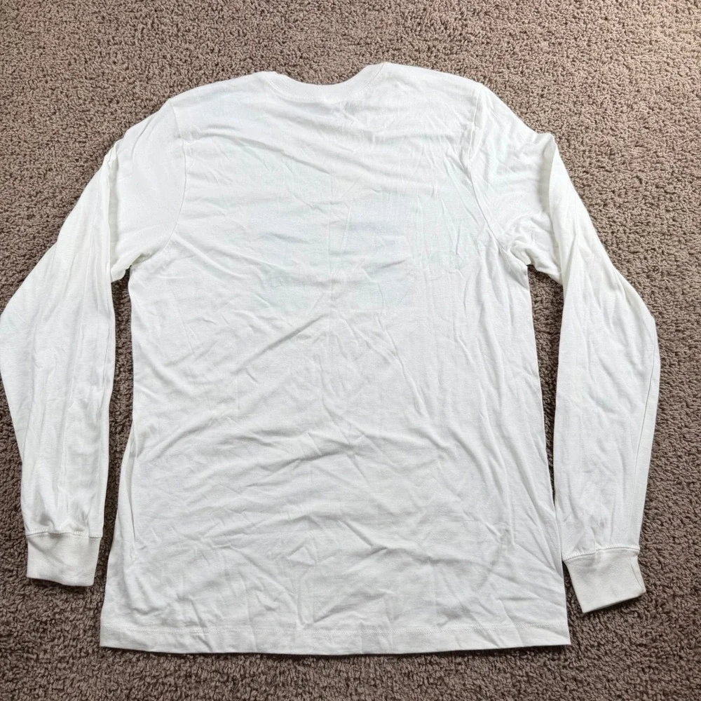 Nike NWT Michigan Wolverines White Long Sleeve T-Shirt Mens Medium sportswear